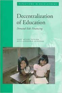 Decentralization of Education: Demand-Side Financing