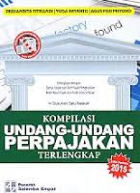 Kompilasi undang-undang perpajakan terlengkap