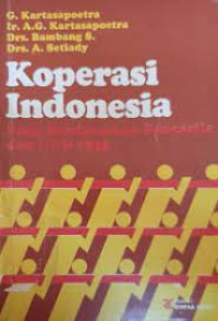 Koperasi Indonesia yang Berlandaskan Pancasila dan UUD 1945