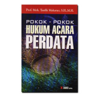 Pokok-pokok hukum acara perdata