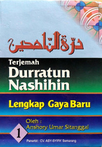 Terjemah Durratun Nashishin Lengkap Jilid I