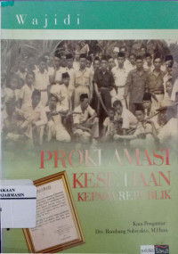 Proklamasi Kesetiaan Kepada Republik