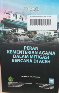 Peran Kementerian Agama Dalam Mitigasi Bencana Alam  di Aceh