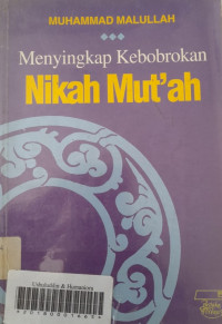 Menyingkap kebobrokan nikah mut'ah