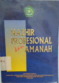 Nazhir Profesional dan Amanah