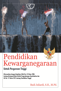 Pendidikan Kewarganegaraan untuk Perguruan Tinggi