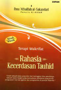 Terapi Makrifat : Rahasia Kecerdasan Tauhid