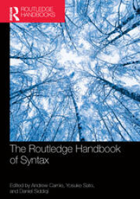 The Routledge Handbook of Syntax