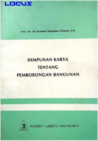 Himpunan Karya Tentang Pemborongan Bangunan