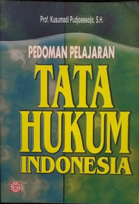 Pedoman Pelajaran Tata Hukum Indonesia