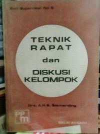 Teknik Rapat dan Diskusi Kelompok